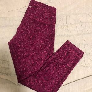 Lululemon Wunder Under 7/8 Tight